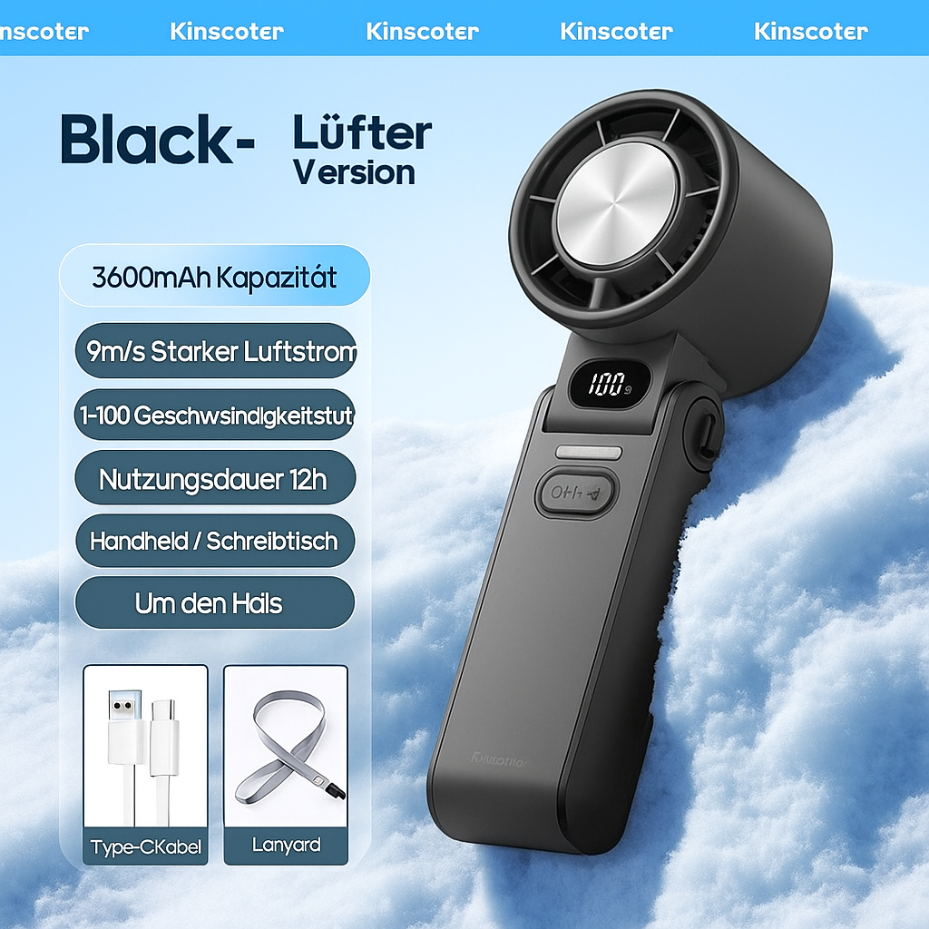 Outdoor Foldable Portable Handheld Fan