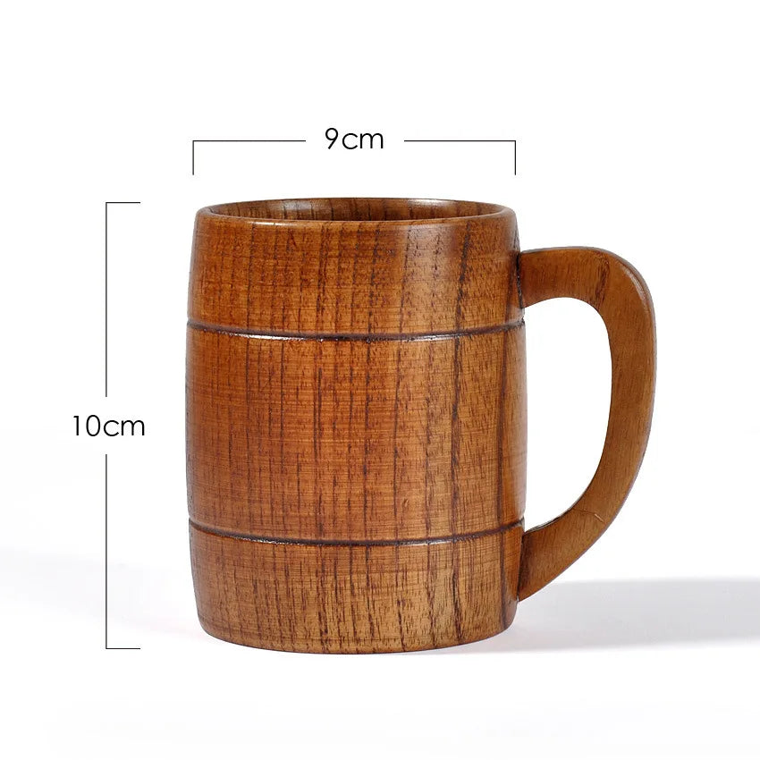 400ml Handmade Wooden Cup