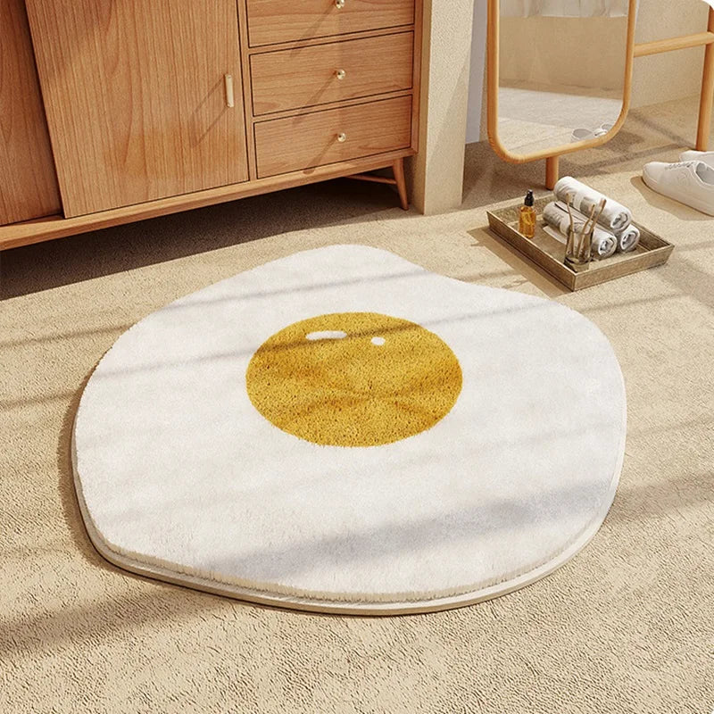 Nordic Fluffy Sun Flower Carpet