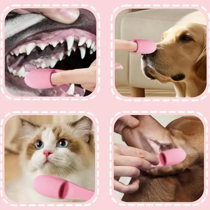 Cat/Dog Chin Brush Soft Silicone Grooming