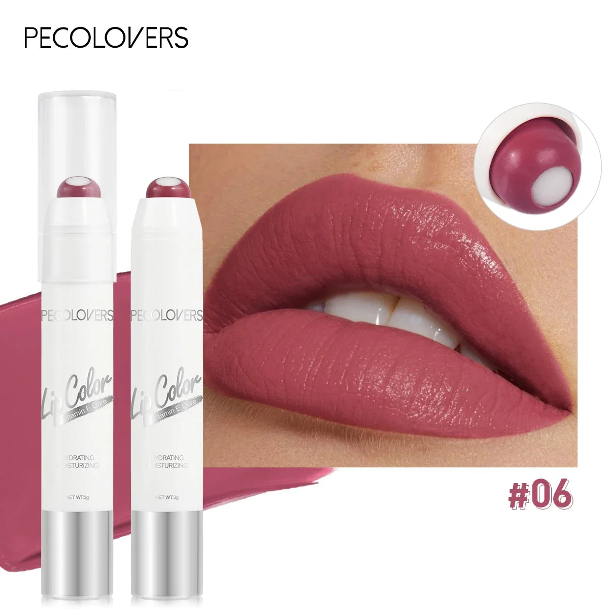 2-in-1 Nude Lipstick