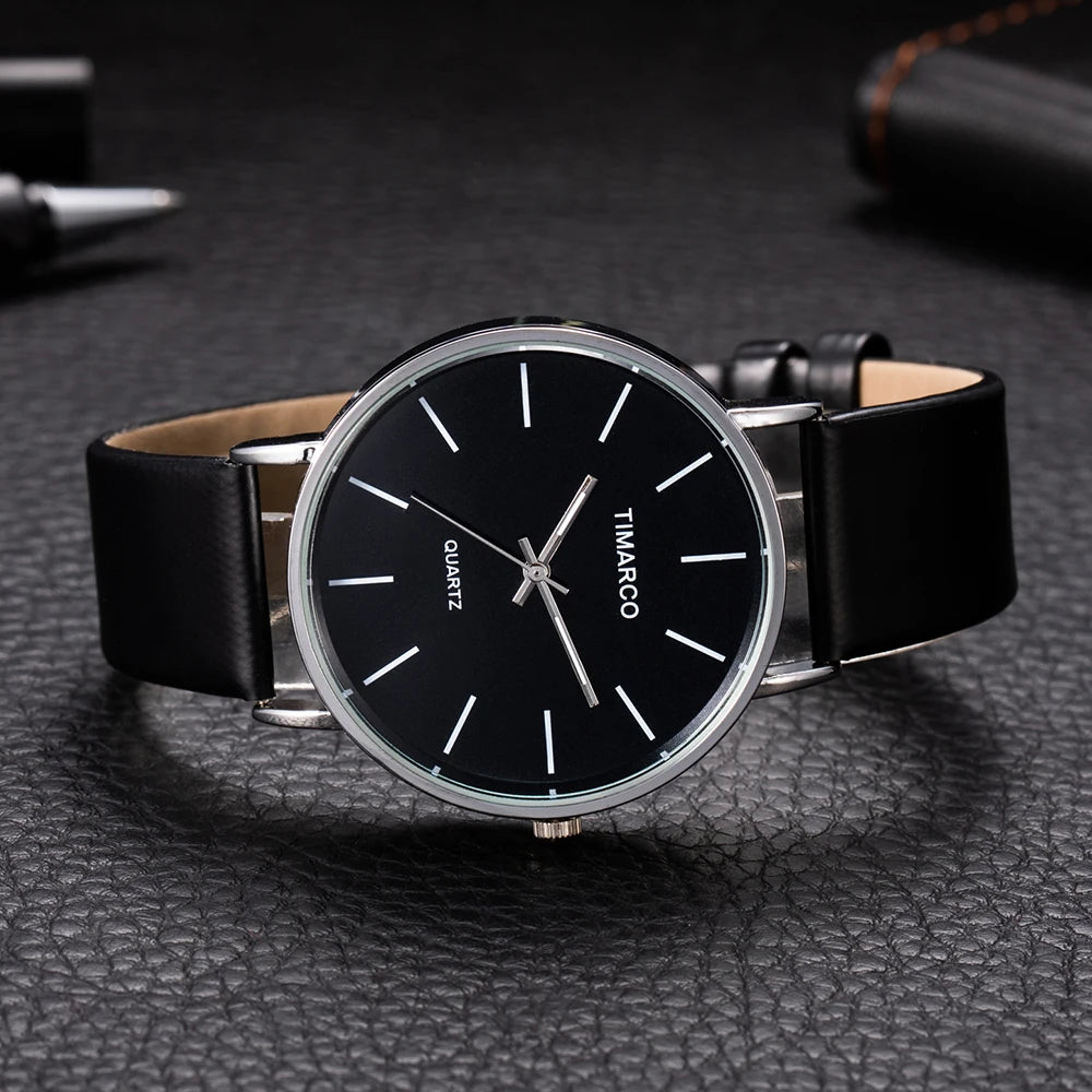 Simple Style Leather Watches