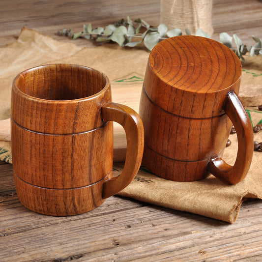 400ml Handmade Wooden Cup