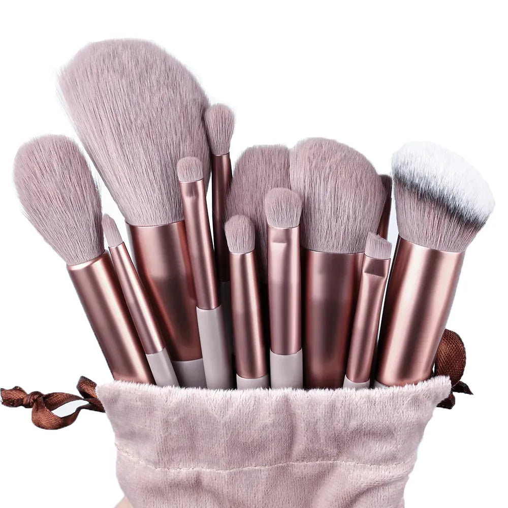 13Pcs Soft Fluffy Makeup Brushes