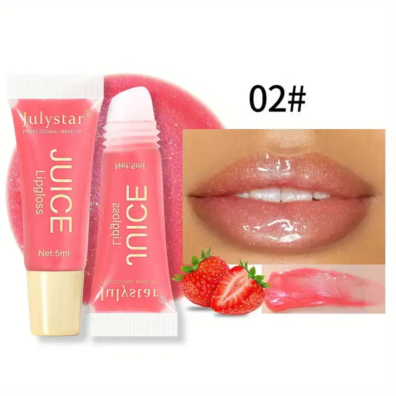 Watery Crystal Clear jelly Lip Oil Lip