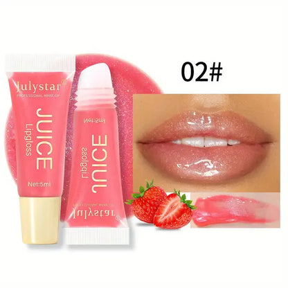 Watery Crystal Clear jelly Lip Oil Lip