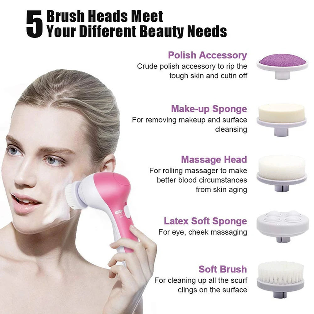 Electric Facial Cleaning Brush