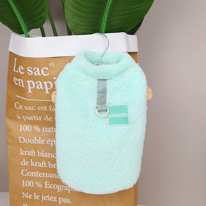 Soft Coral Fleece Pet Clothes