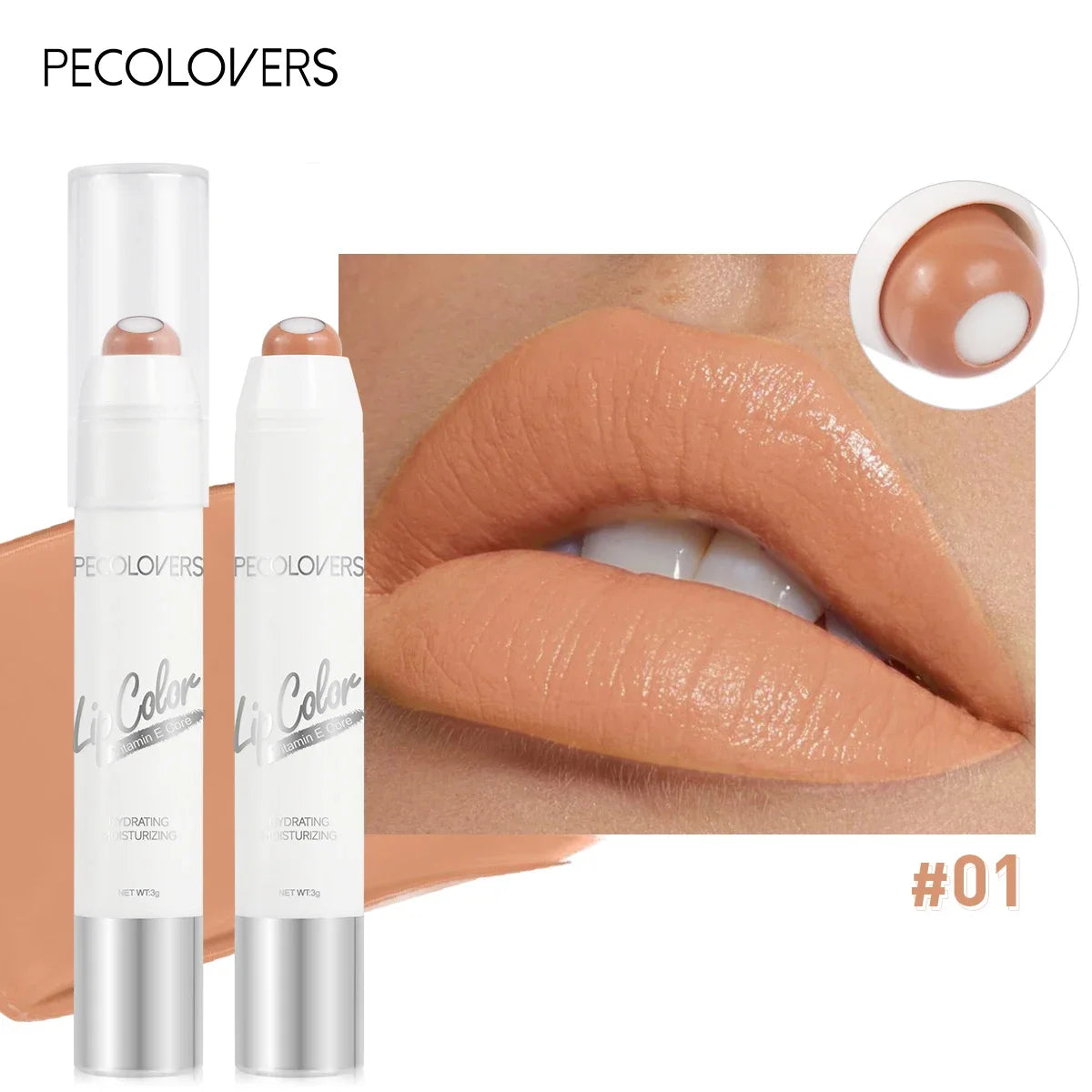 2-in-1 Nude Lipstick