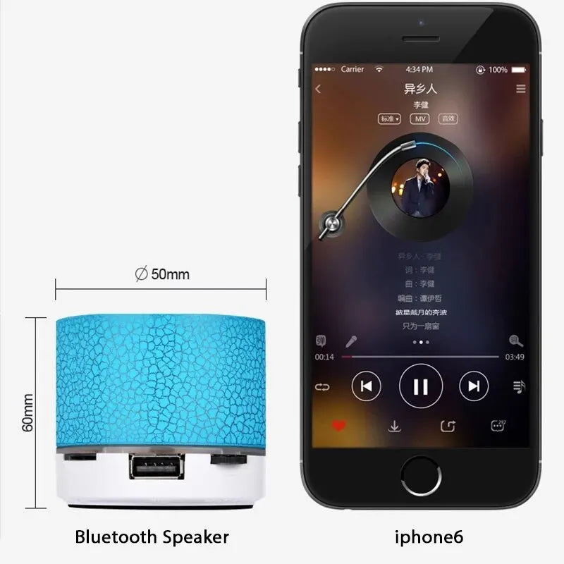 Bluetooth Mini Speaker For PC Phone