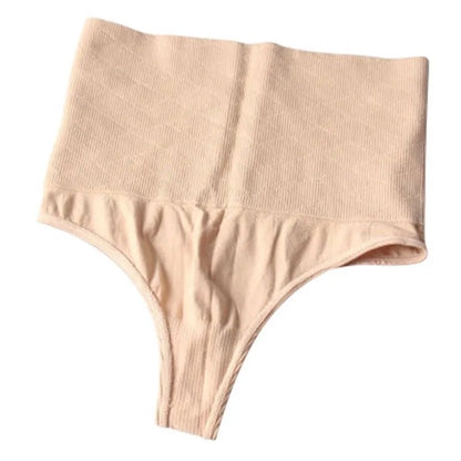 Tummy Control Women High Waist Thong