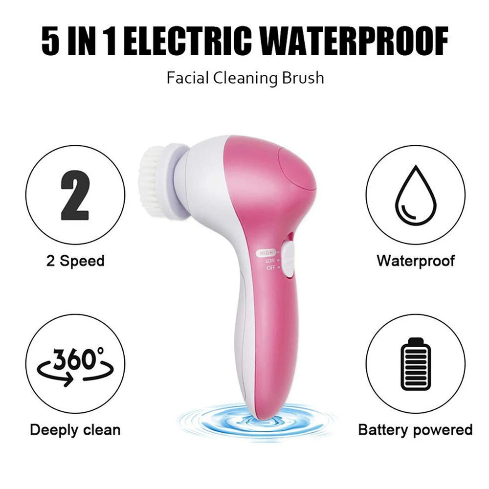 Electric Facial Cleaning Brush