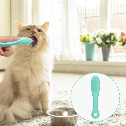 Cat/Dog Chin Brush Soft Silicone Grooming