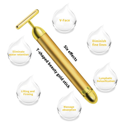 T-Shape Facial Massager Vibrating