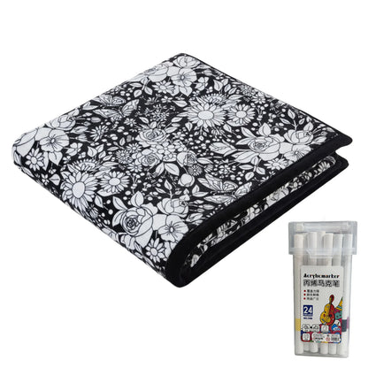 Coloring Blanket With Markers