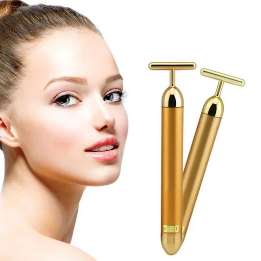 T-Shape Facial Massager Vibrating