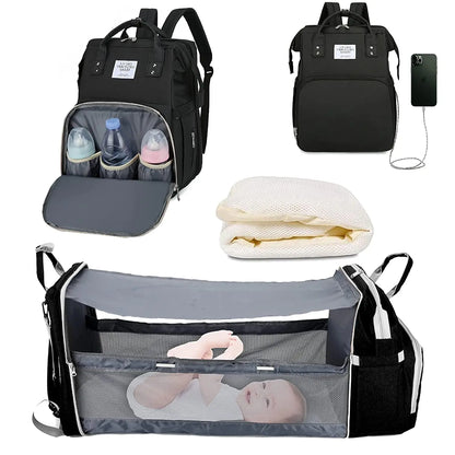 3 In 1 Diaper Bag Backpack