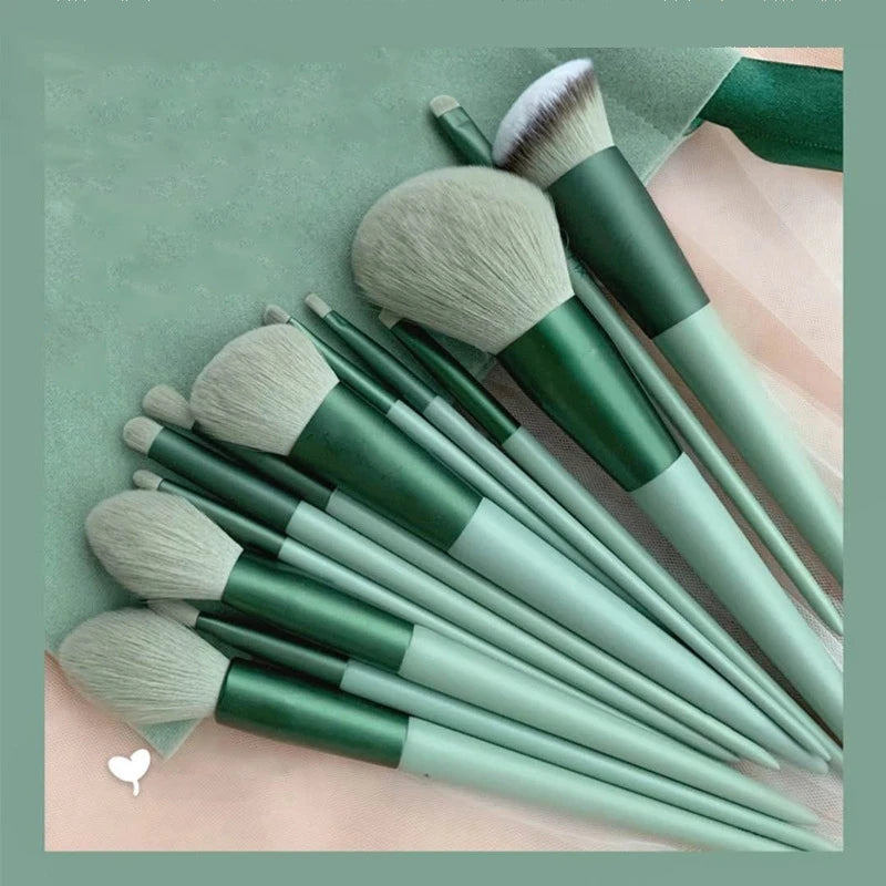 13Pcs Soft Fluffy Makeup Brushes