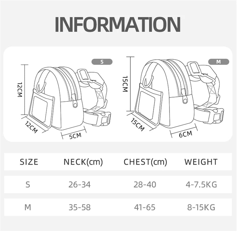 Waterproof Pet Backpack