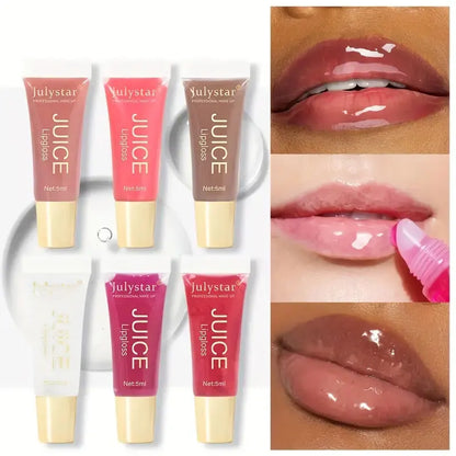 Watery Crystal Clear jelly Lip Oil Lip