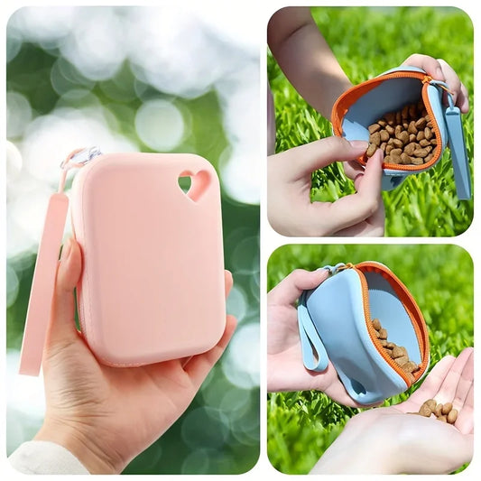 1pc Silicone Dog/Cat Treat Bag