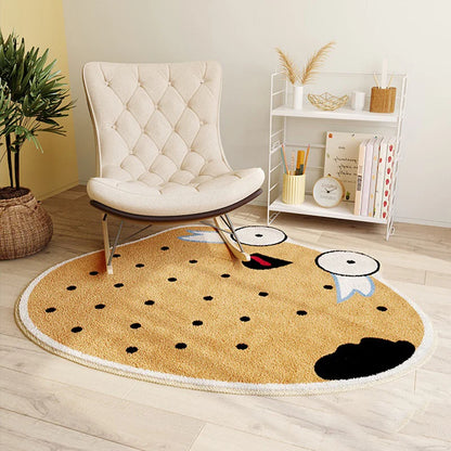 Nordic Fluffy Sun Flower Carpet